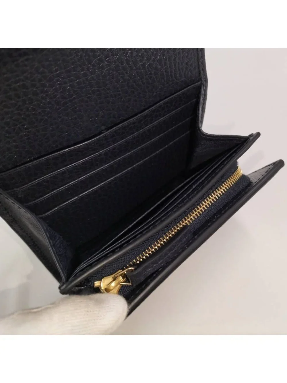 Gucci Wallet GG Marmont Bicolor - Picture 8 of 10